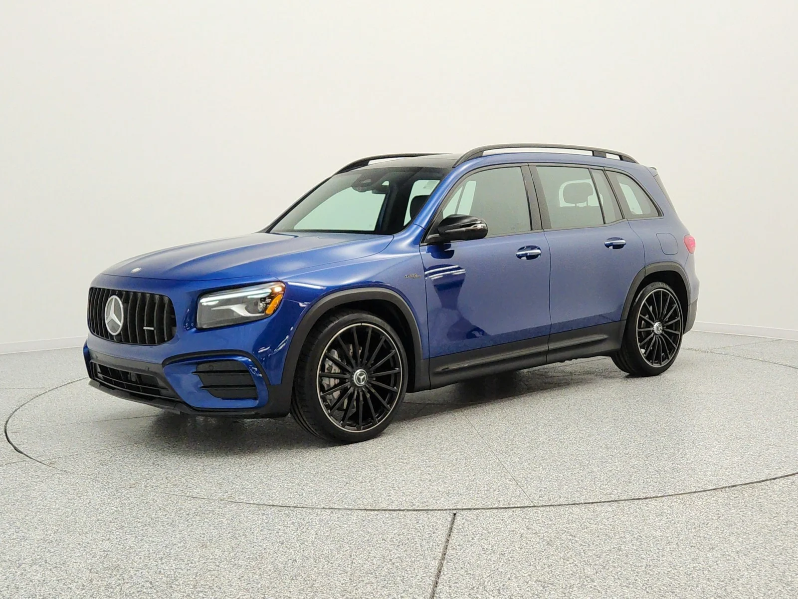 Used 2025 Starling Blue Metallic Mercedes-Benz AMG® GLB 35 4MATIC SUV image 1