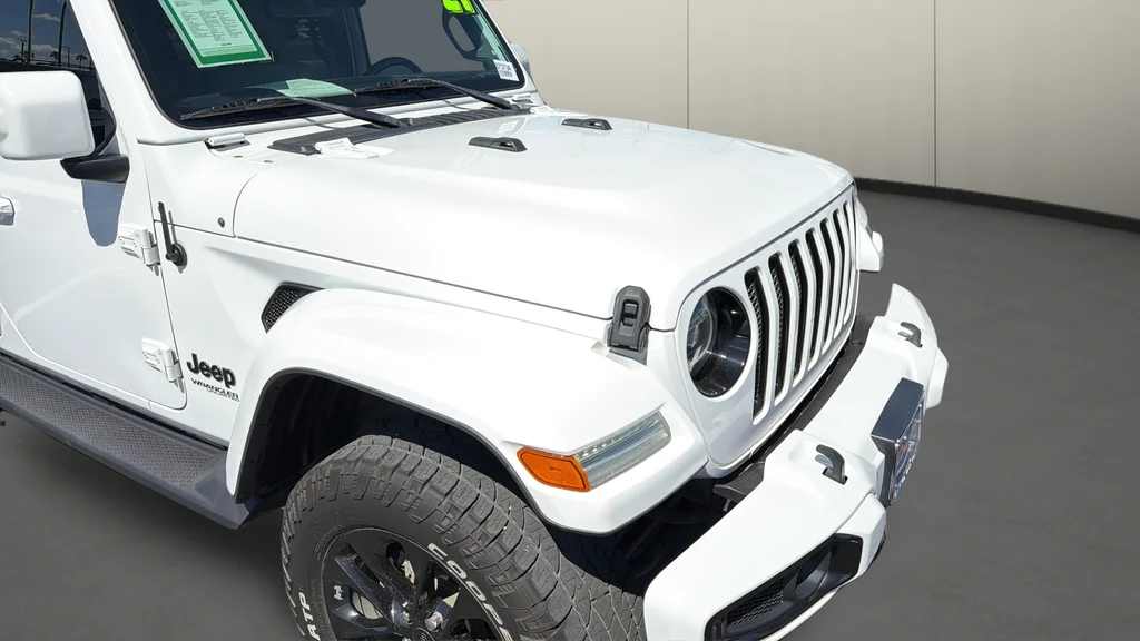 Used 2021 White Jeep Unlimited Sahara High Altitude image 10