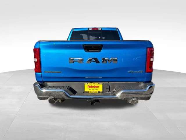 New 2025 Hydro Blue Pearl-Coat Exterior Paint RAM Big Horn/Lone Star image 6