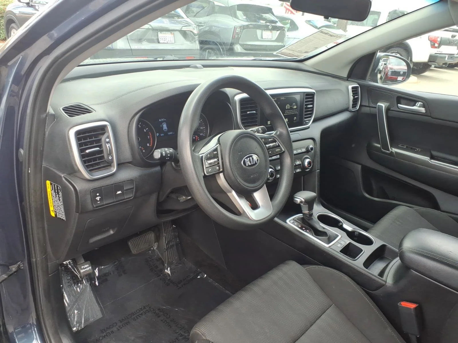 Used 2021 Pacific Blue Kia LX image 15