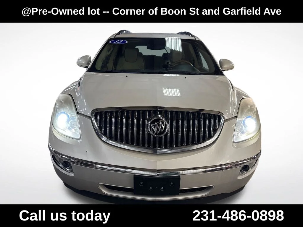 Used 2012 White Buick Leather Group image 8