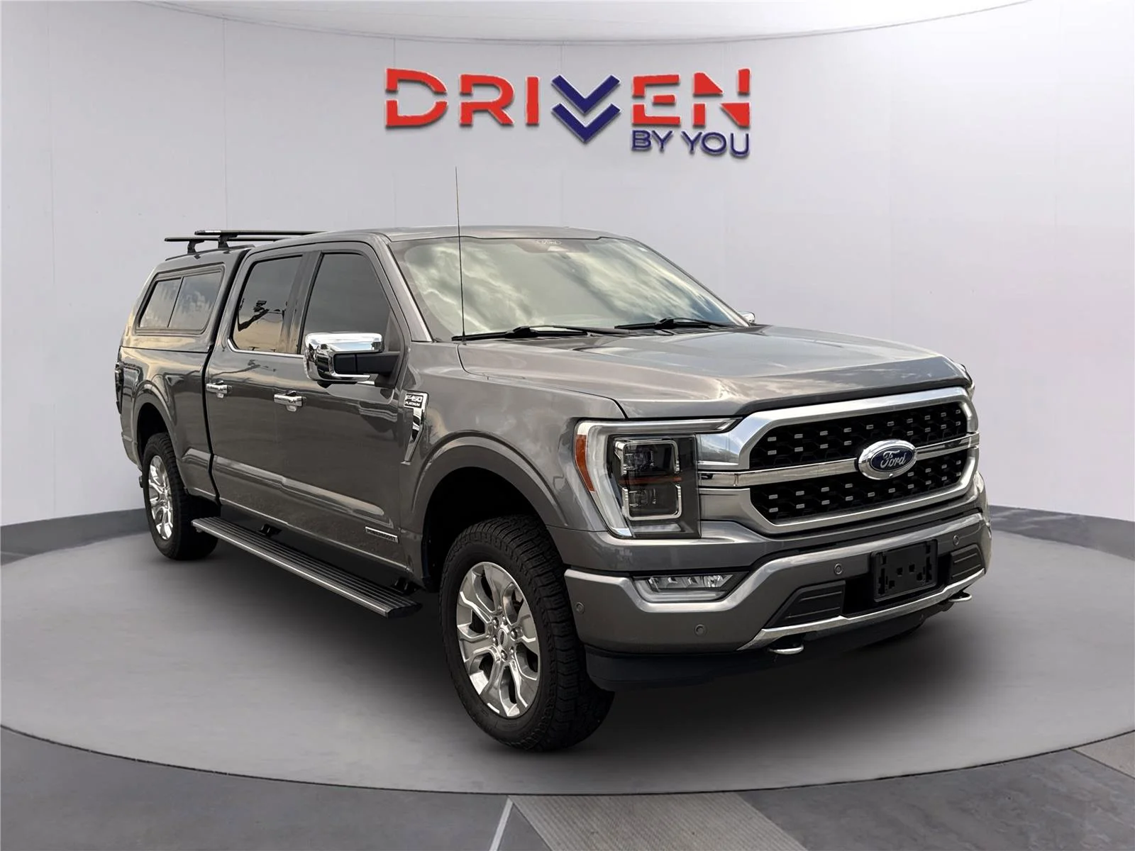 Used 2021 Carbonized Gray Ford Platinum image 2