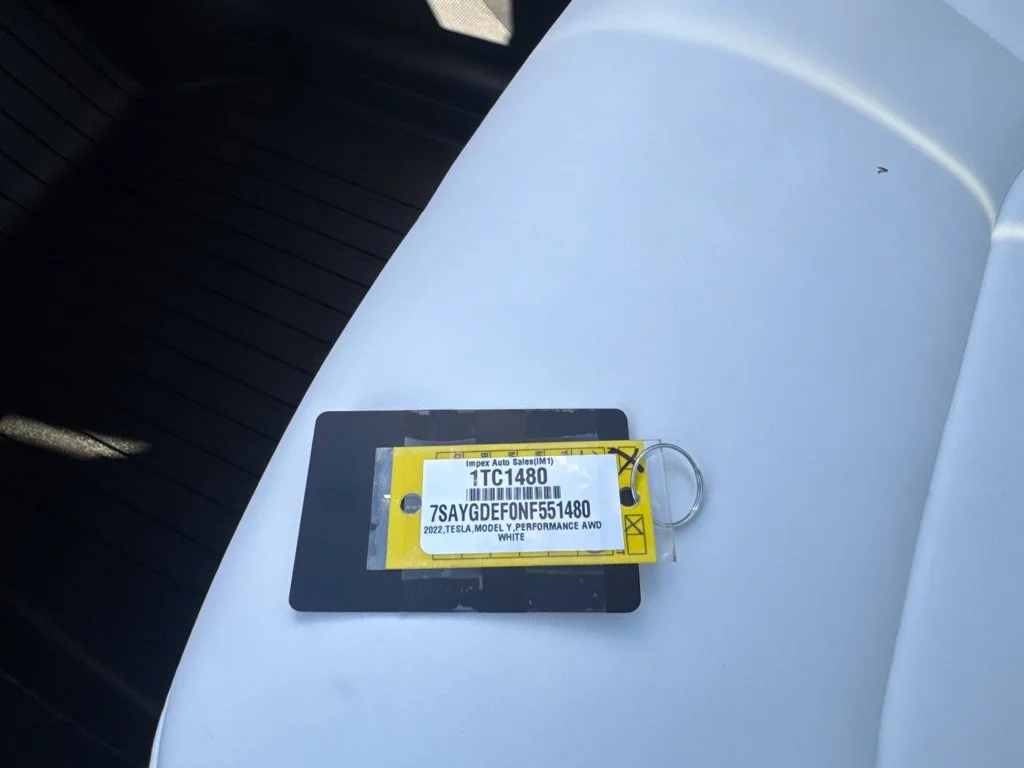 Used 2022 White Tesla Performance image 37