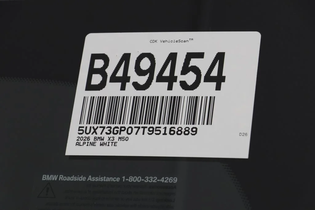 New 2026 White BMW M50 xDrive image 27