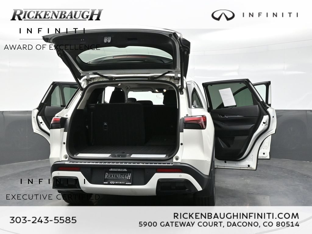 Certified Used 2023 White INFINITI LUXE image 50