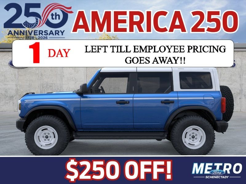 New 2026 Velocity Blue Metallic Ford Heritage Edition image 4