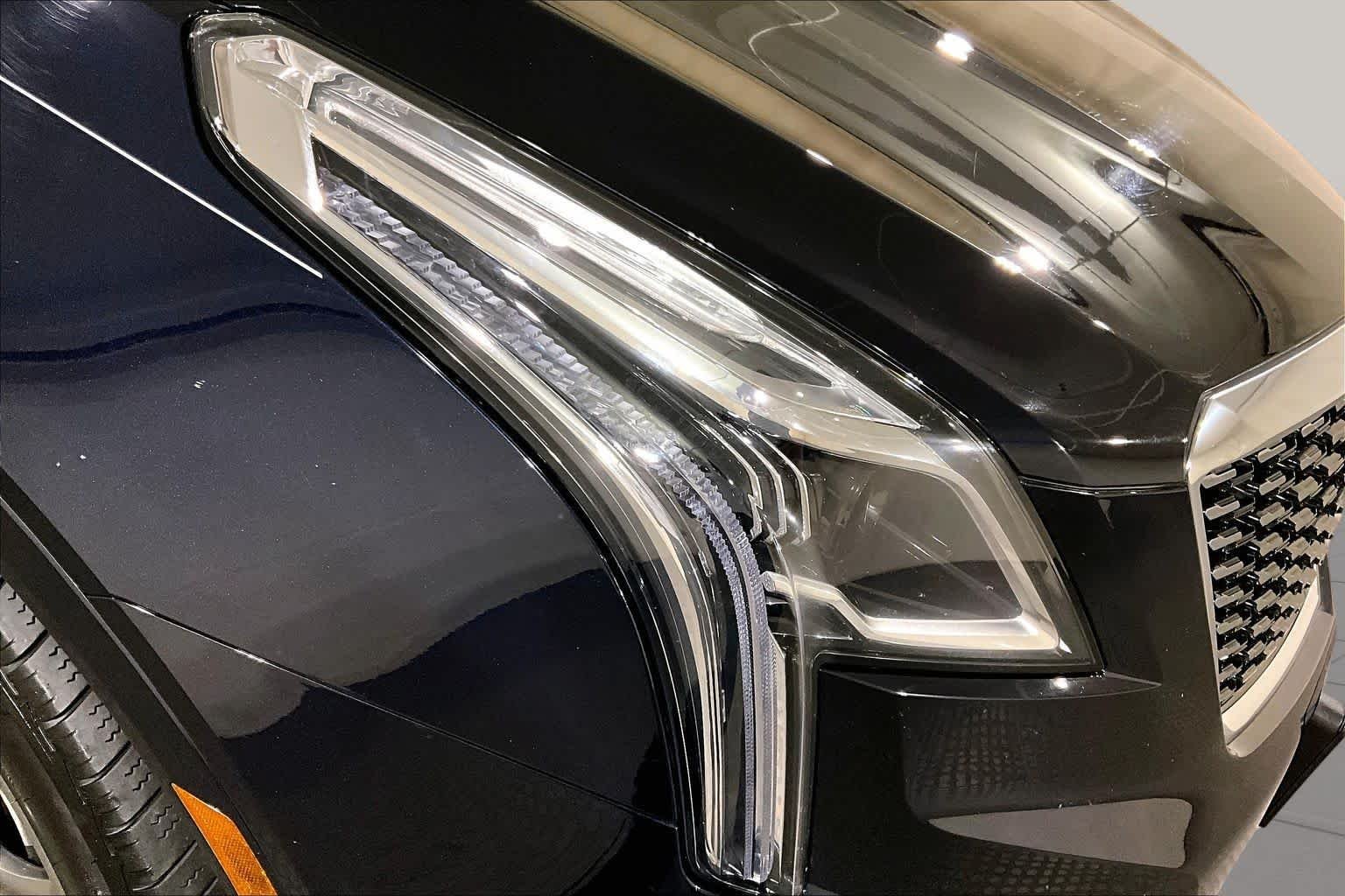 Used 2021 Dark Moon Blue Metallic Cadillac AWD Premium Luxury image 26