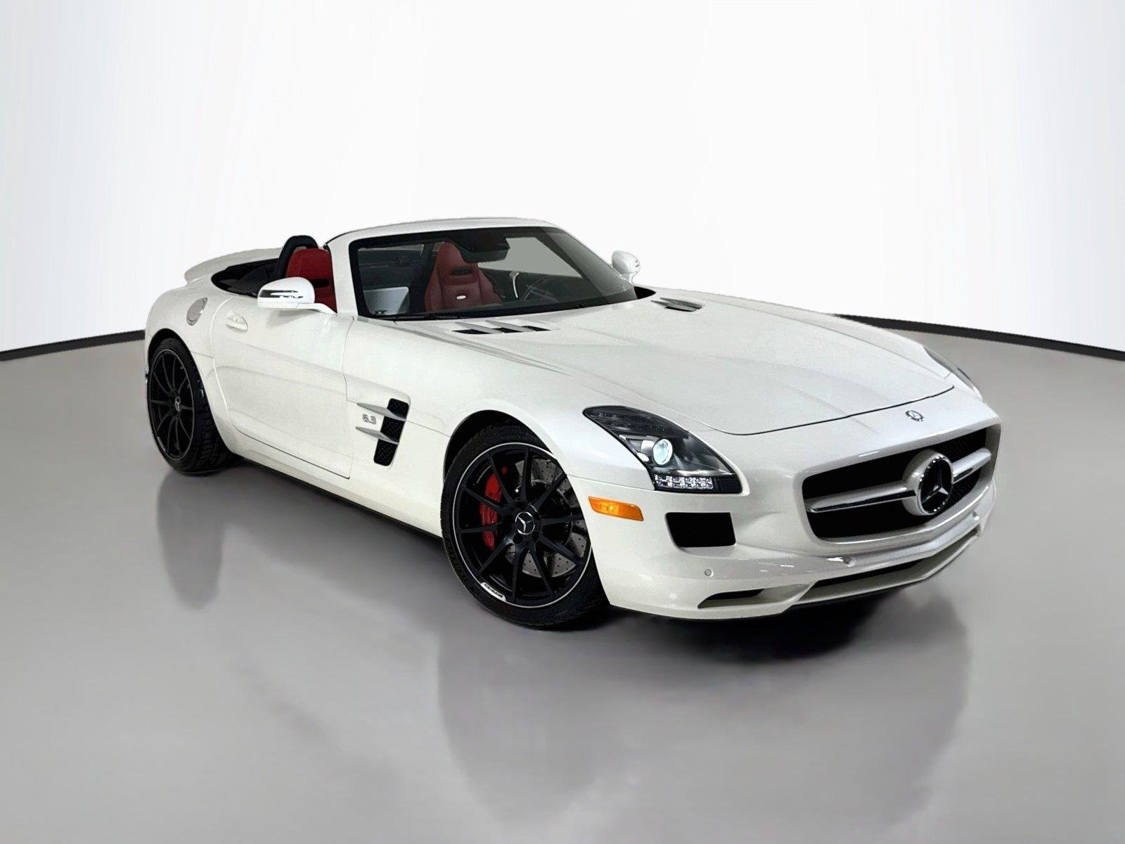 Used 2012 designo Mystic White II Mercedes-Benz SLS AMG® image 42