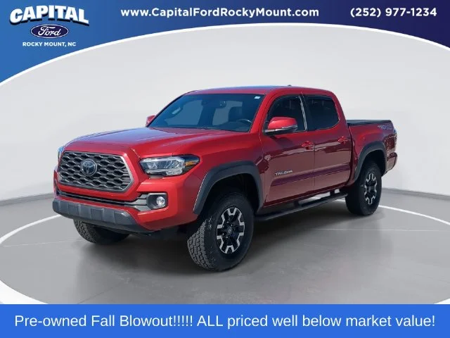 Used 2022 Red Toyota TRD Off-Road image 1