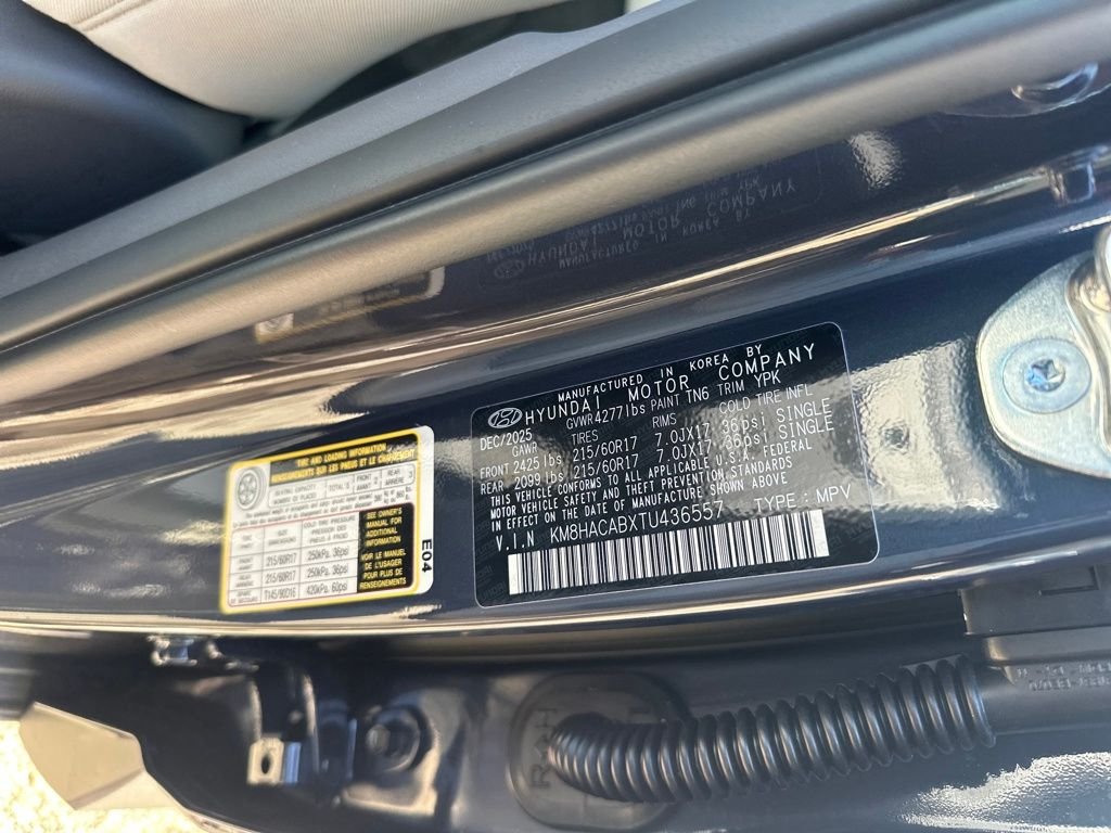 Used 2026 Denim Blue Pearl Hyundai SE image 30