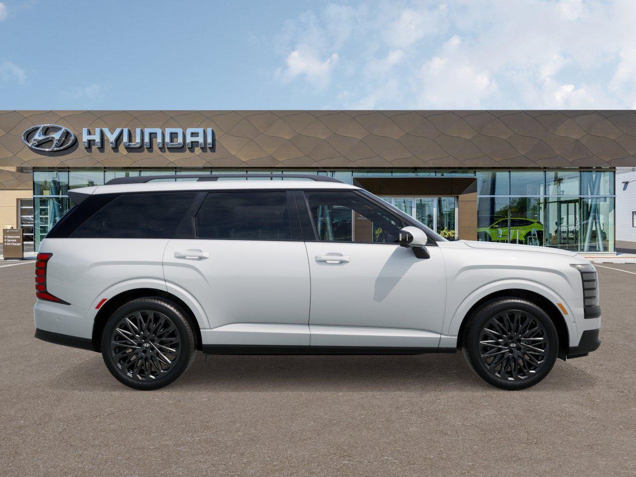 New 2027 Creamy White Pearl Hyundai Calligraphy Black Ink image 7