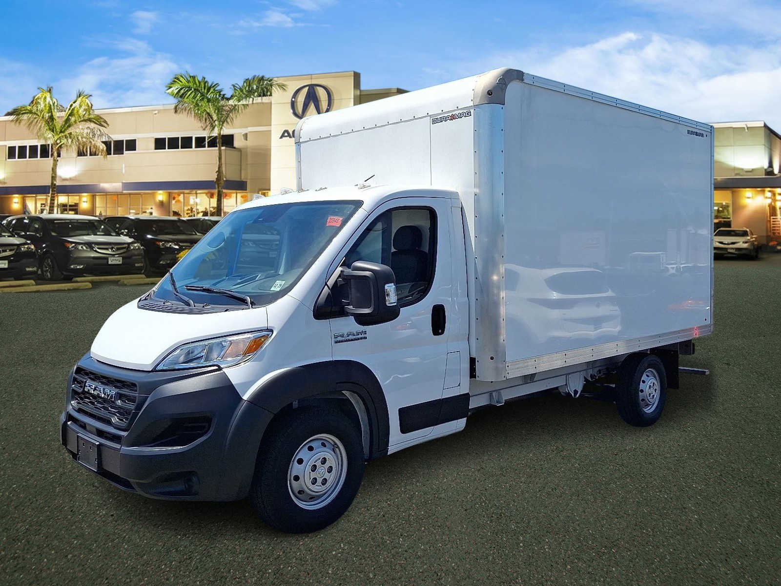Used 2023 Bright White Clearcoat Ram  image 3