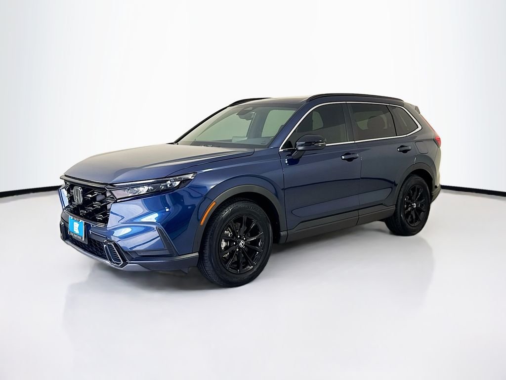 Certified Used 2025 Blue Honda Sport image 3