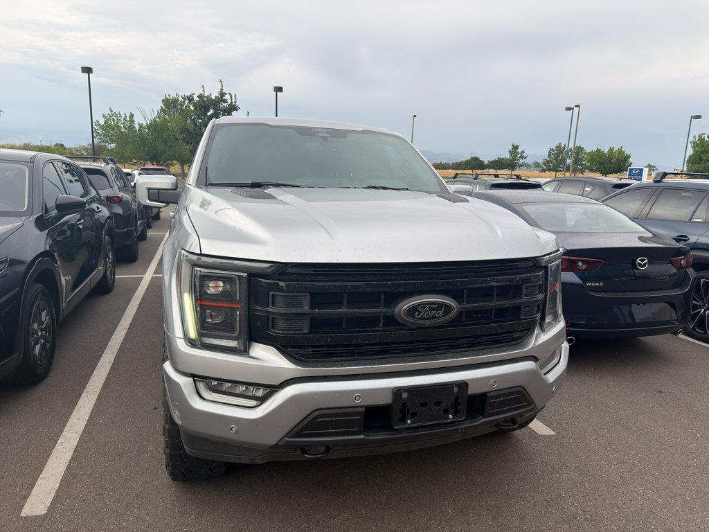 Used 2022 Iconic Silver Metallic Ford LARIAT image 10