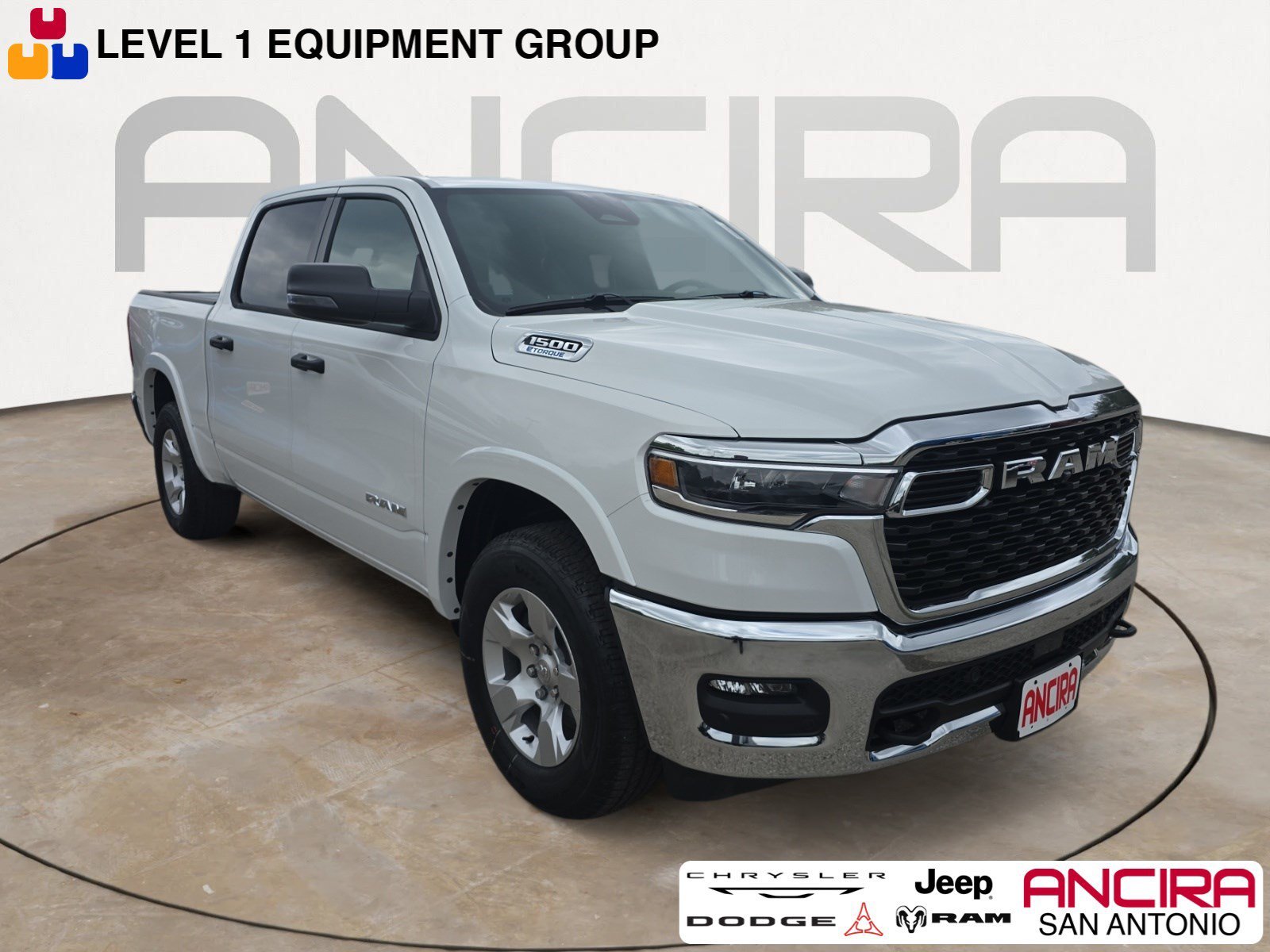 New 2026 Bright White Clearcoat RAM Lone Star image 1