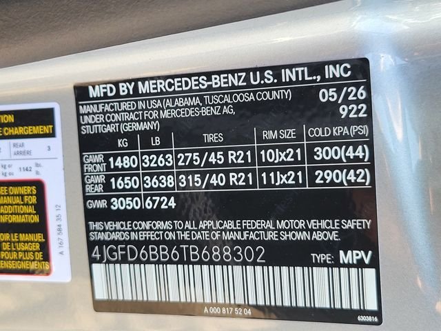 New 2026 Cirrus Silver Metallic Mercedes-Benz GLE 53 AMG® image 24