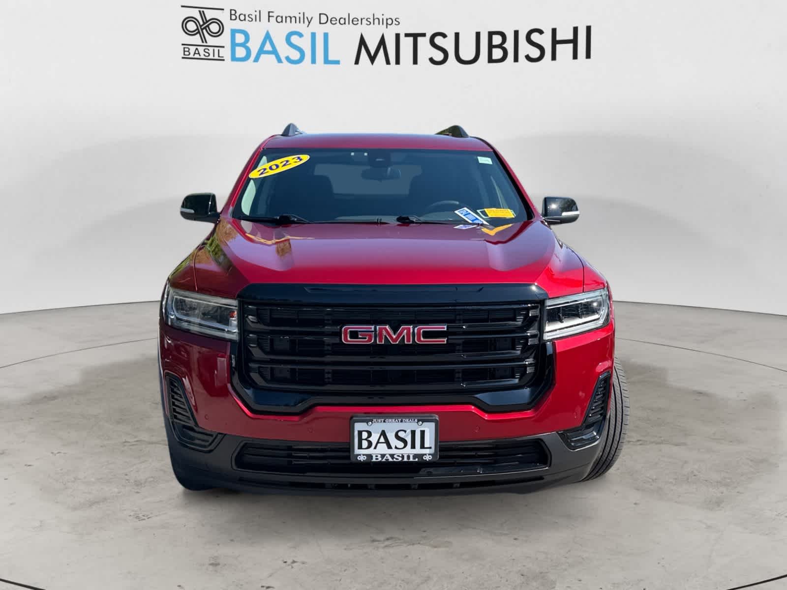 Used 2023 Volcanic Red Tintcoat GMC SLE image 8