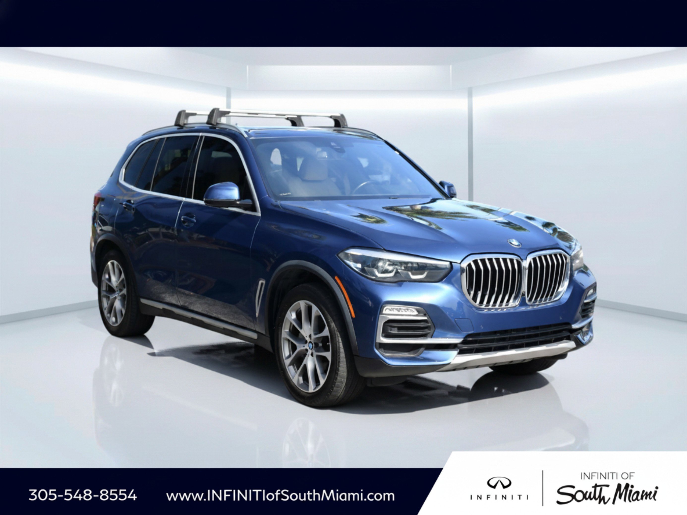 Used 2019 Phytonic Blue Metallic BMW xDrive40i image 3