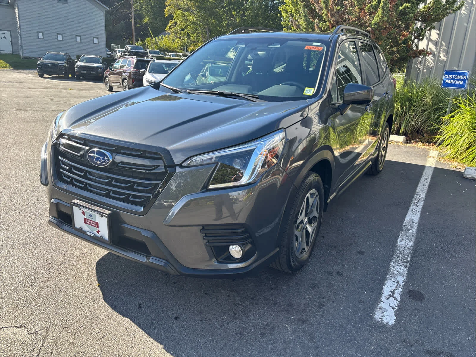 Certified Used 2023 Magnetite Gray Metallic Subaru Premium image 7