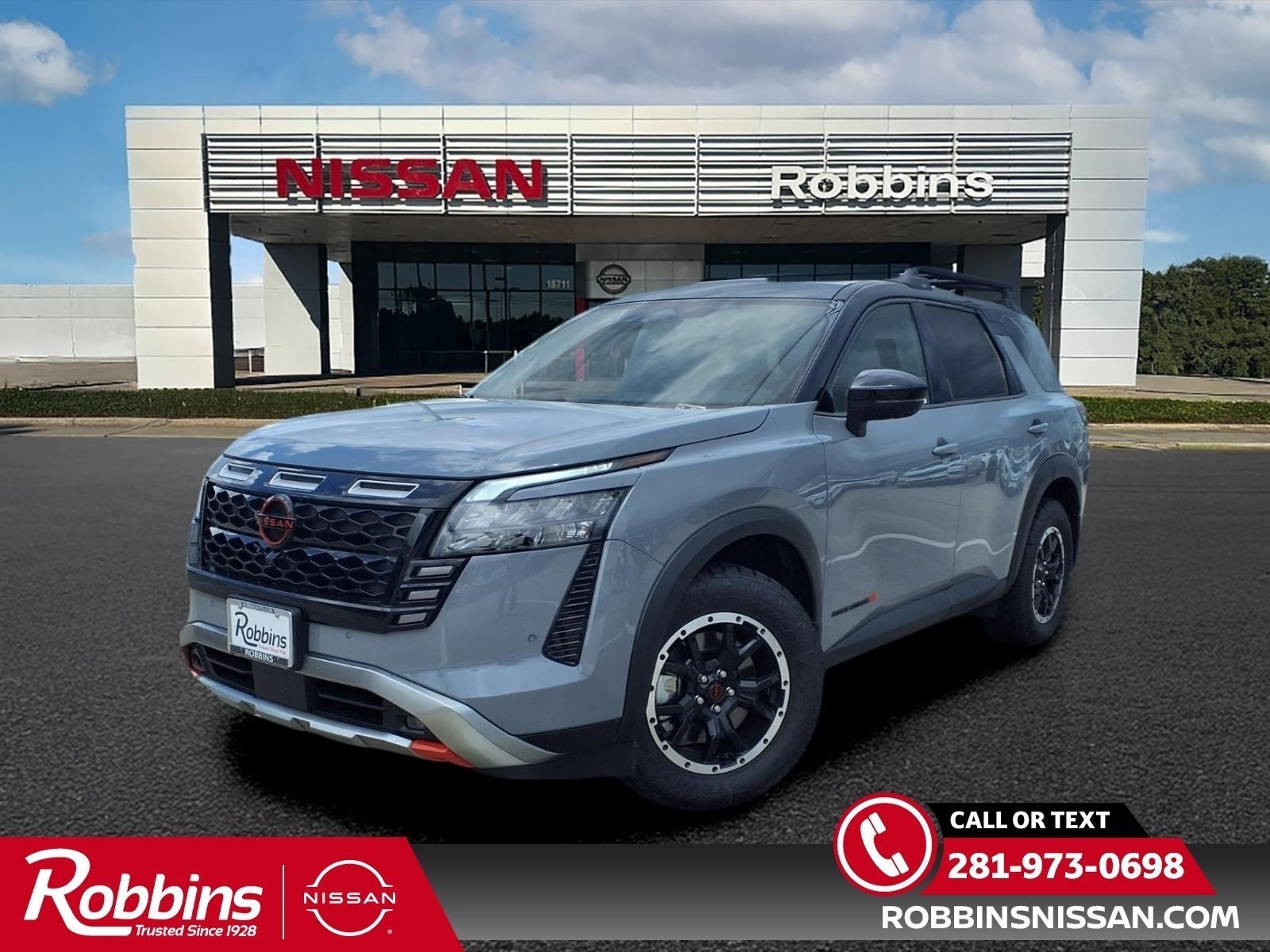 2026 Nissan Pathfinder Rock Creek® Gray at Robbins Nissan