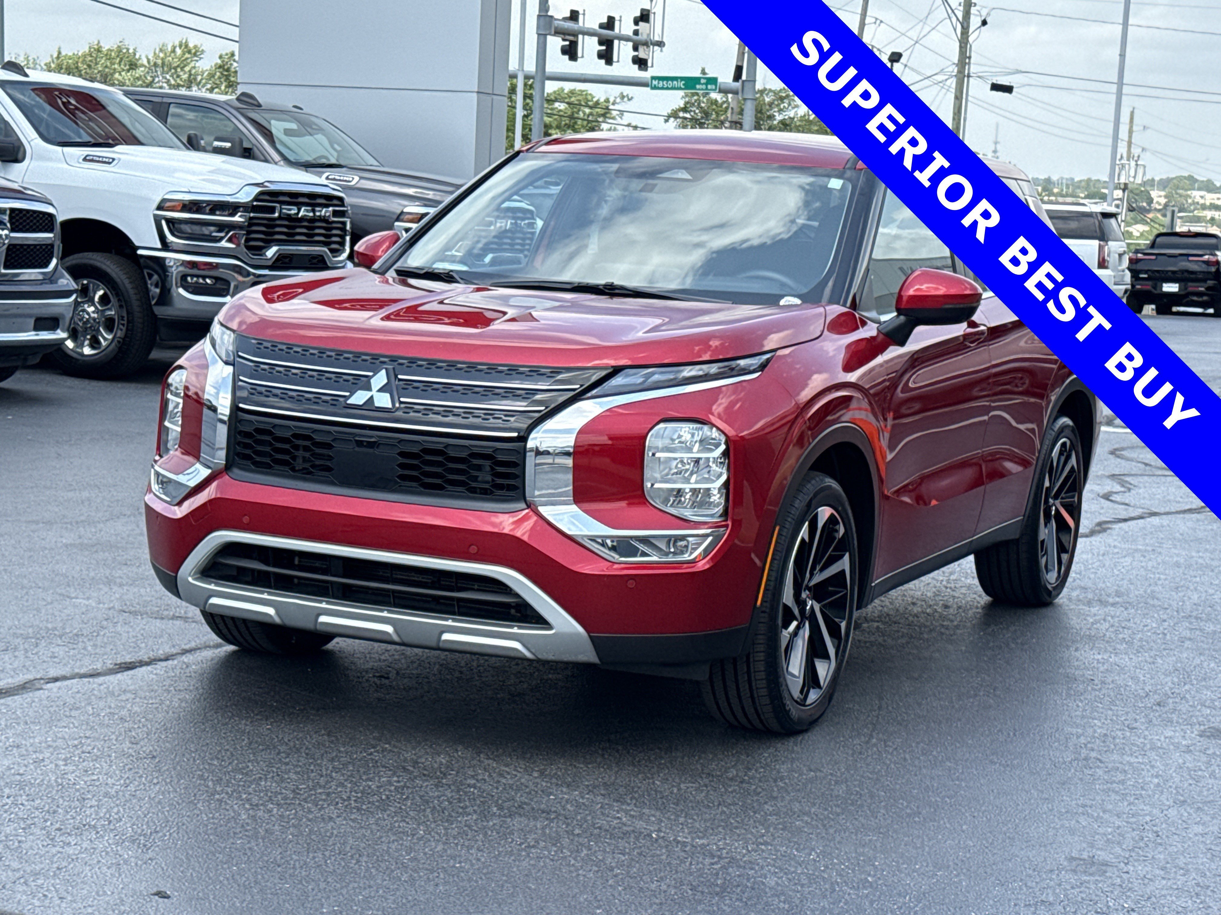 Used 2023 Red Diamond Mitsubishi SE image 14