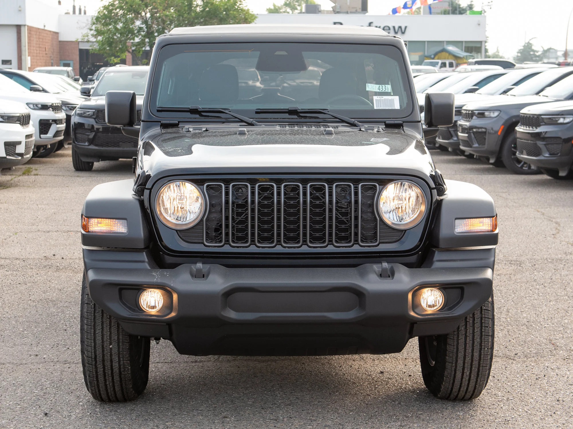 New 2026 Black Jeep Sport S* image 7