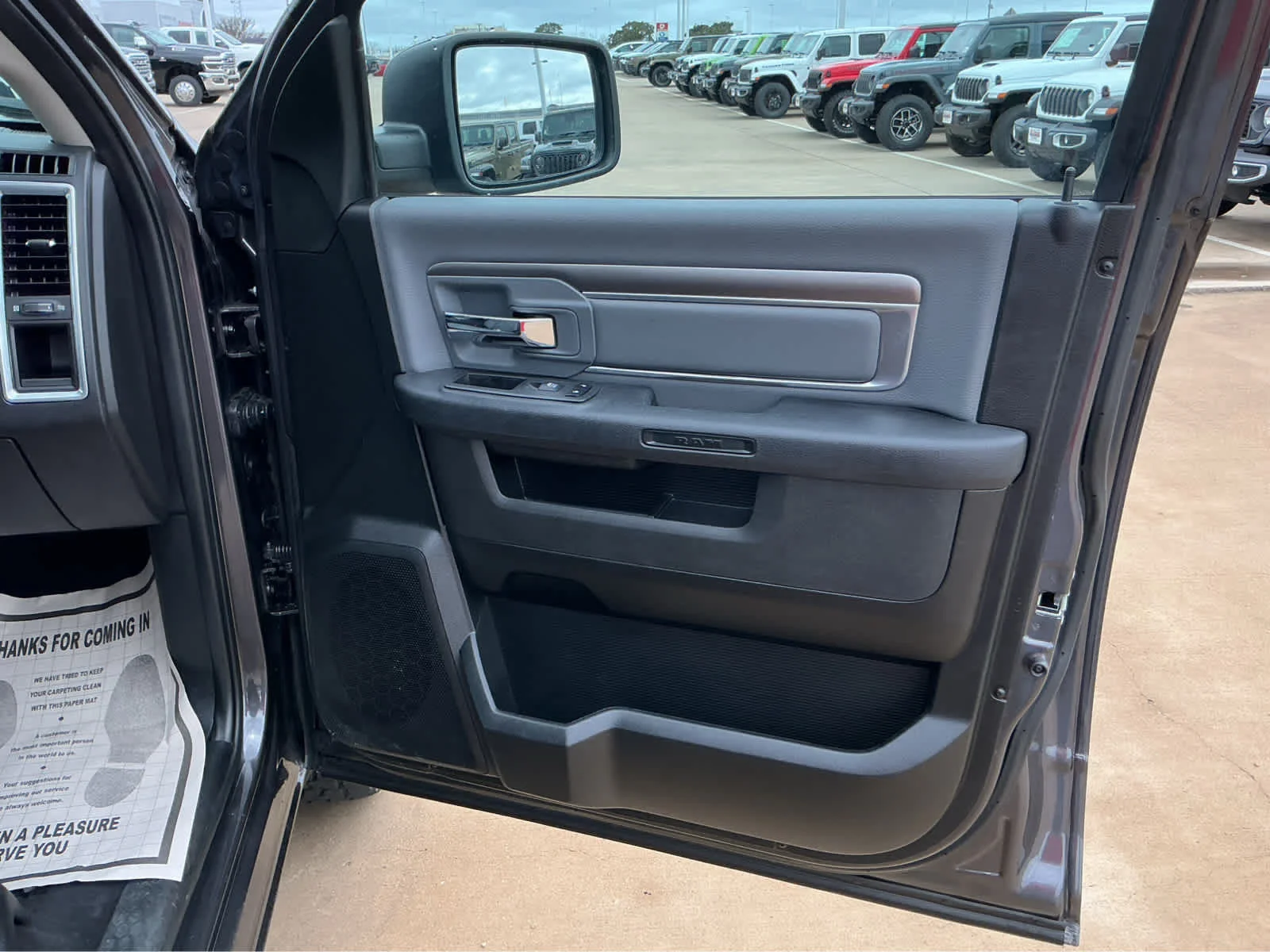 Used 2024 Granite Crystal Metallic Clearcoat Ram SLT image 24