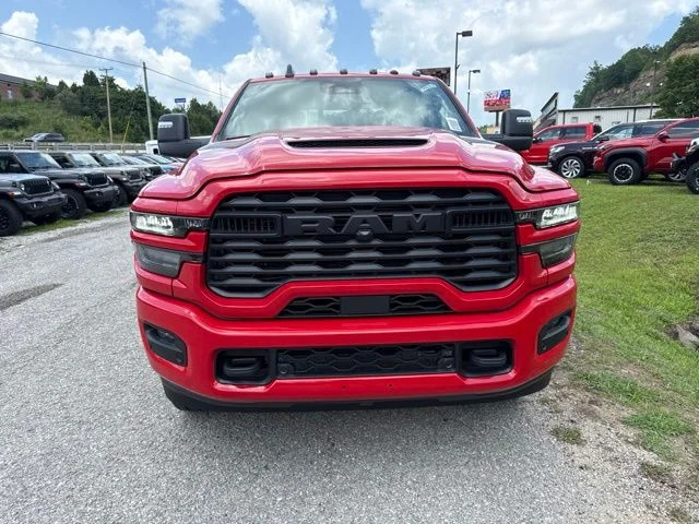 New 2026 Flame Red Clear-Coat Exterior Paint RAM Tradesman image 7