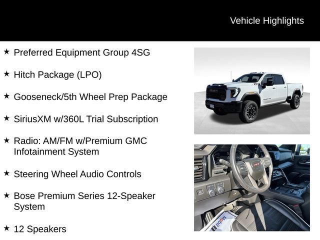 Used 2025 Summit White GMC AT4X image 7