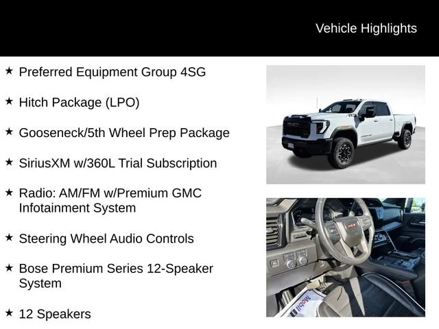 Certified Used 2025 Summit White GMC AT4X image 7