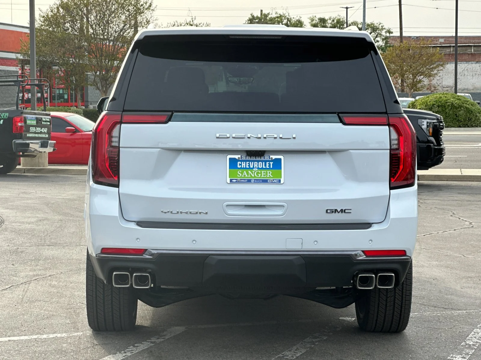 New 2027 Glacier White Tricoat GMC Denali Ultimate image 5
