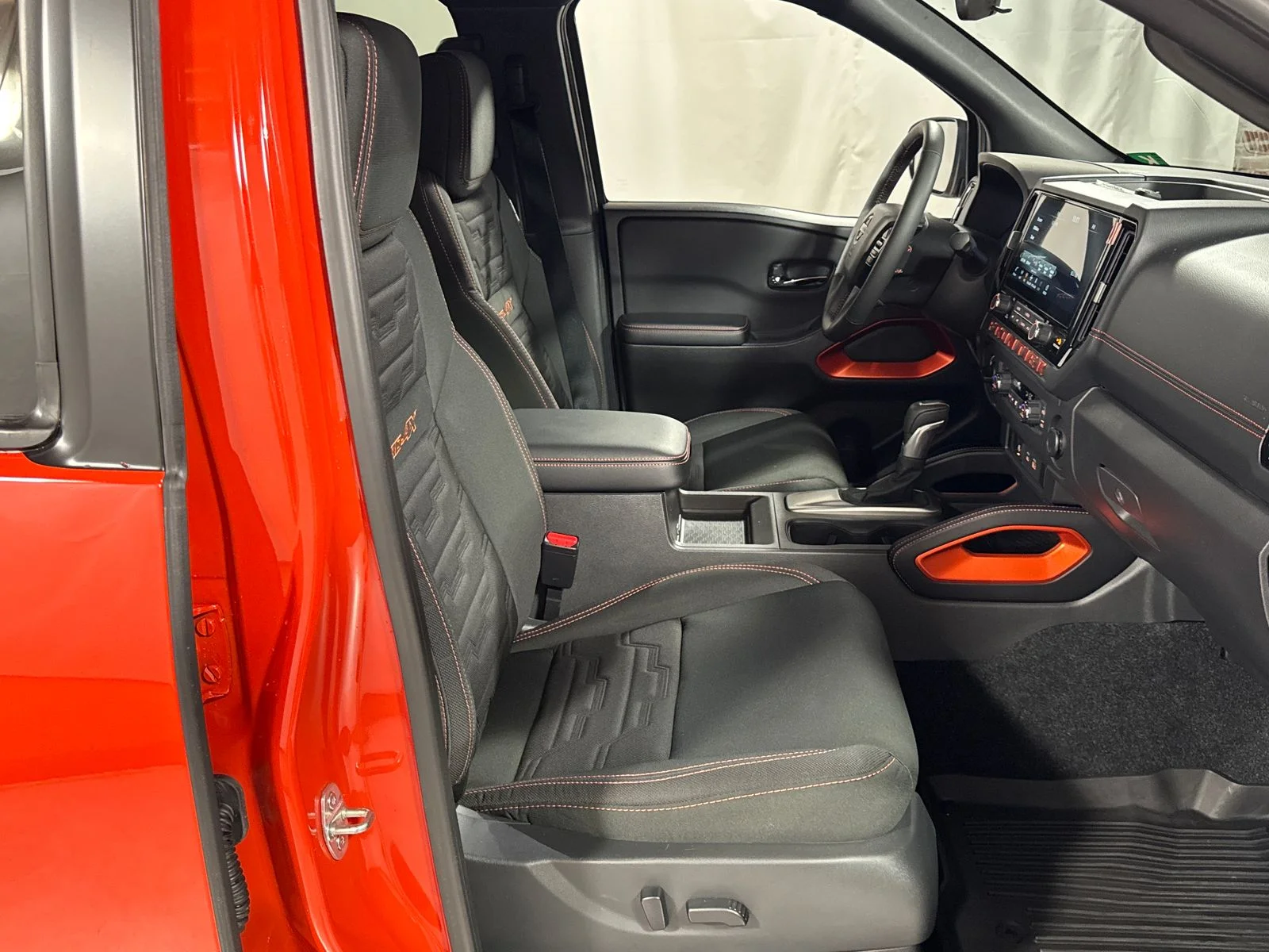Used 2025 Afterburn Orange Nissan PRO-4X image 28