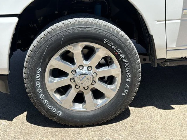 New 2026 Bright White Clear-Coat Exterior Paint RAM Laramie image 16
