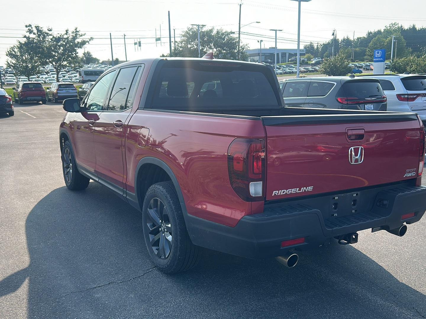 Used 2023 Radiant Red Metallic II Honda Sport image 9