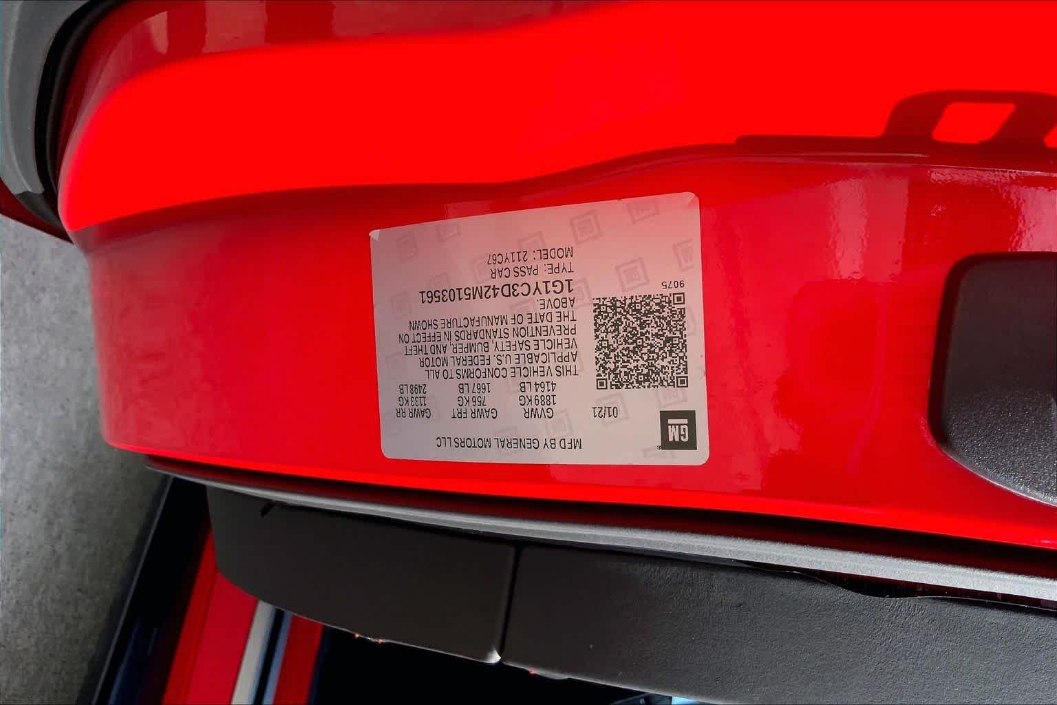 Used 2021 TORCH RED Chevrolet 3LT image 32