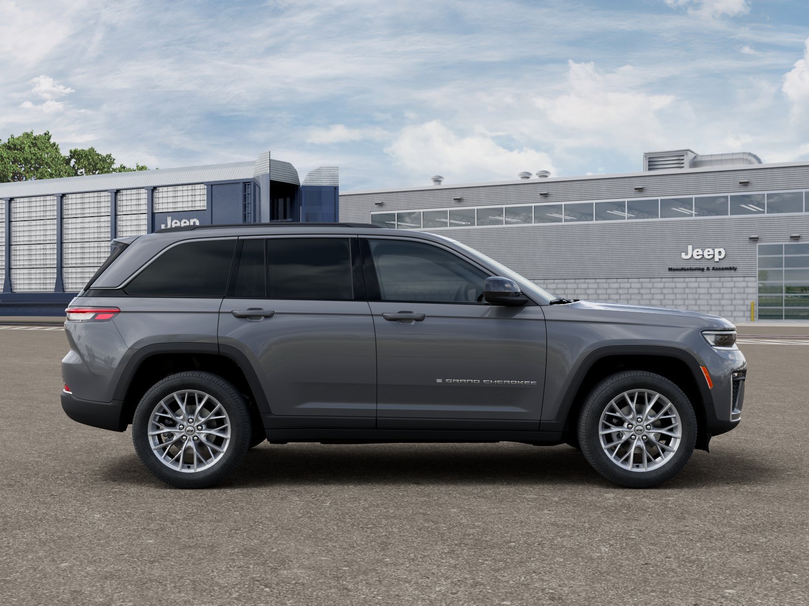 New 2027 Sting-Gray Clear-Coat Paint Jeep Limited image 12