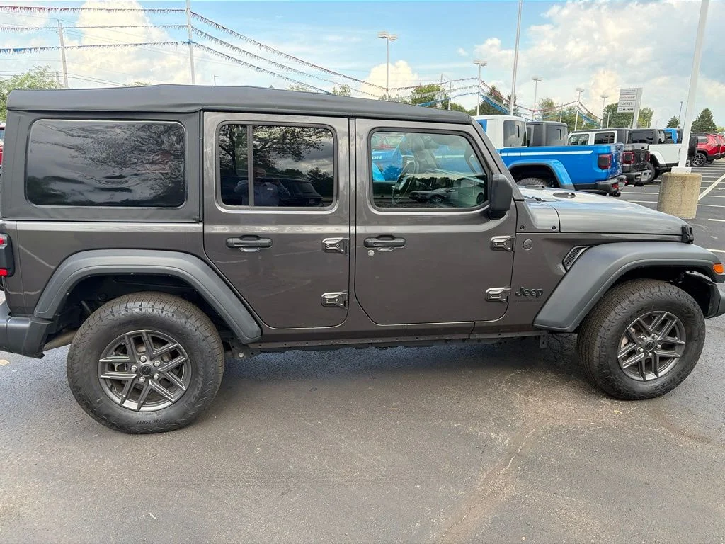 Certified Used 2025 Gray Jeep Sport S image 8
