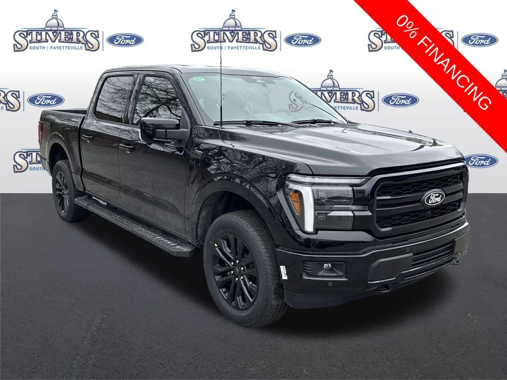 New 2026 Agate Black Metallic Ford Lariat image 2