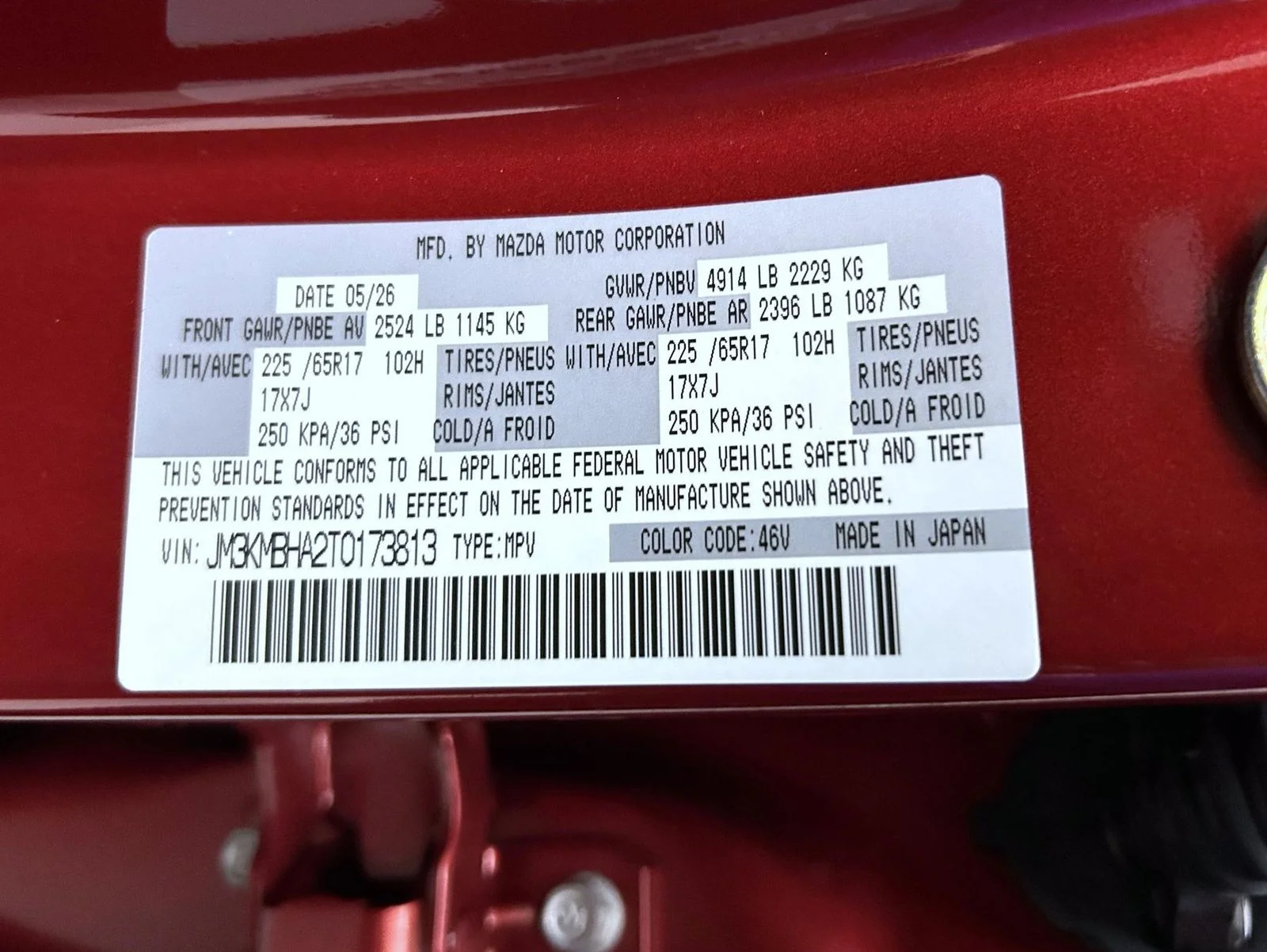 New 2026 Soul Red Crystal Metallic Mazda 2.5 S Select AWD image 26
