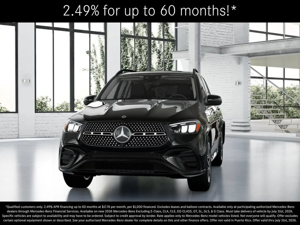 New 2026 Obsidian Black Metallic Mercedes-Benz GLE 350 image 84