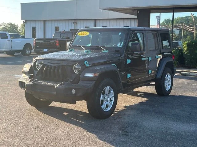 Used 2022 Black Jeep Unlimited Sport S image 34