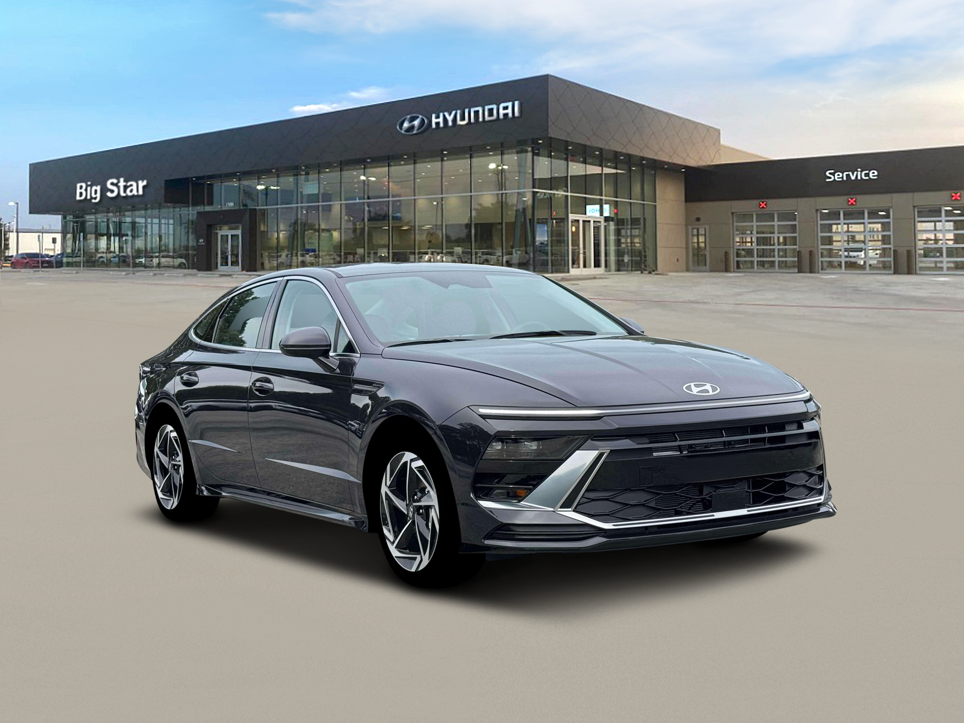 New 2026 Carbon Blue Hyundai SEL Sport image 30