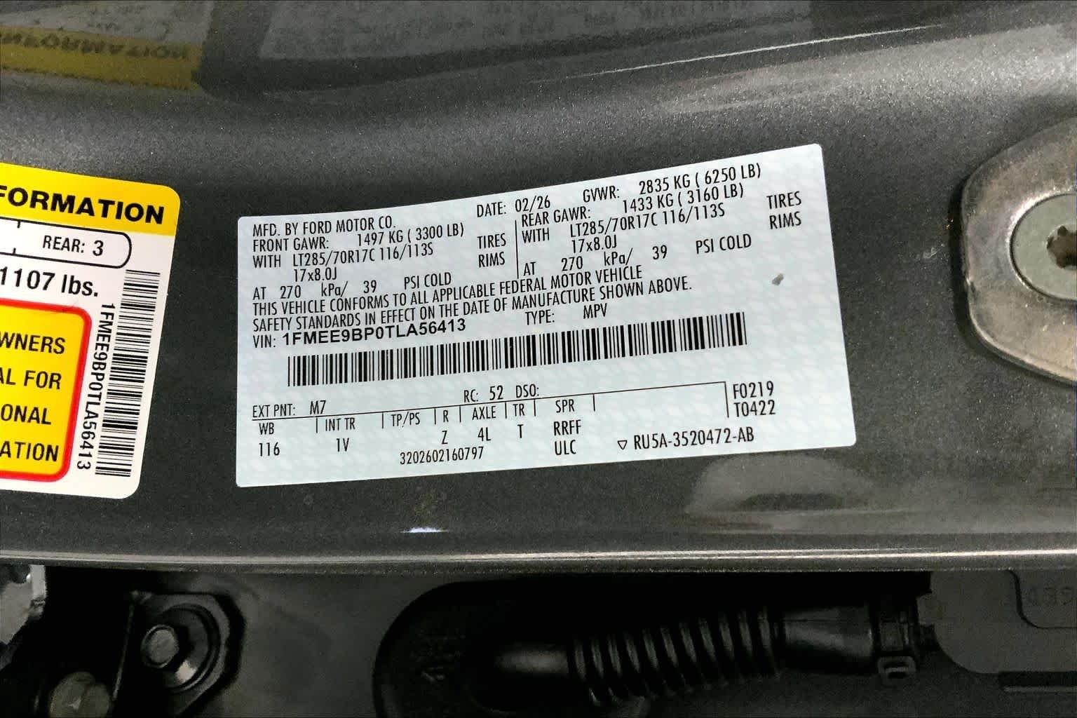 New 2026 Carbonized Gray Metallic Ford Badlands® image 20