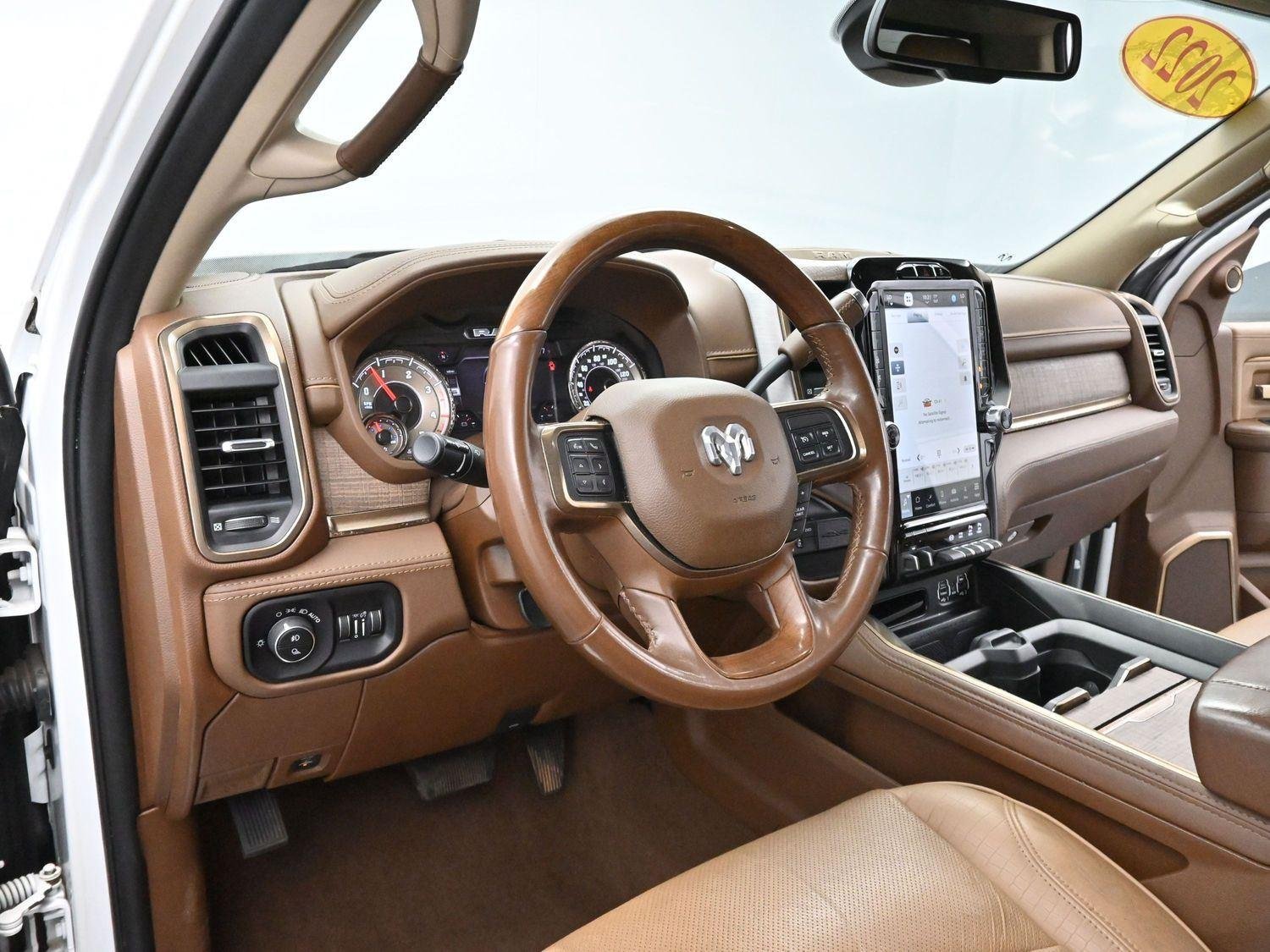 Used 2022 Bright White Clearcoat Ram Longhorn image 15