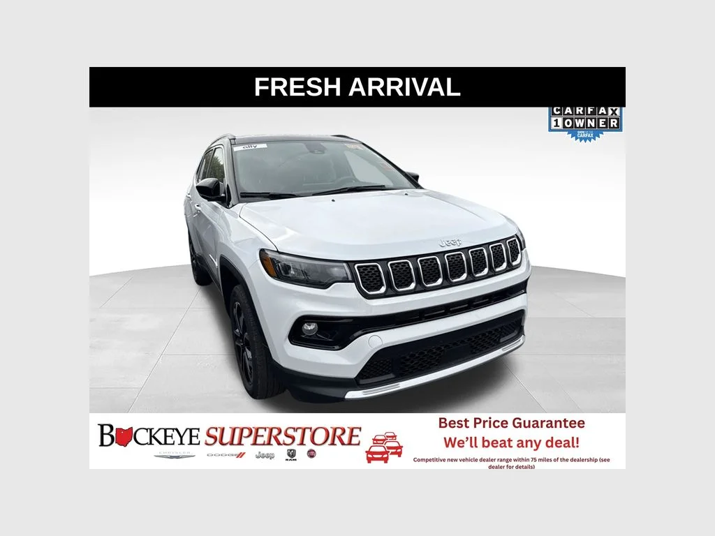 Used 2023 White Jeep Limited image 1