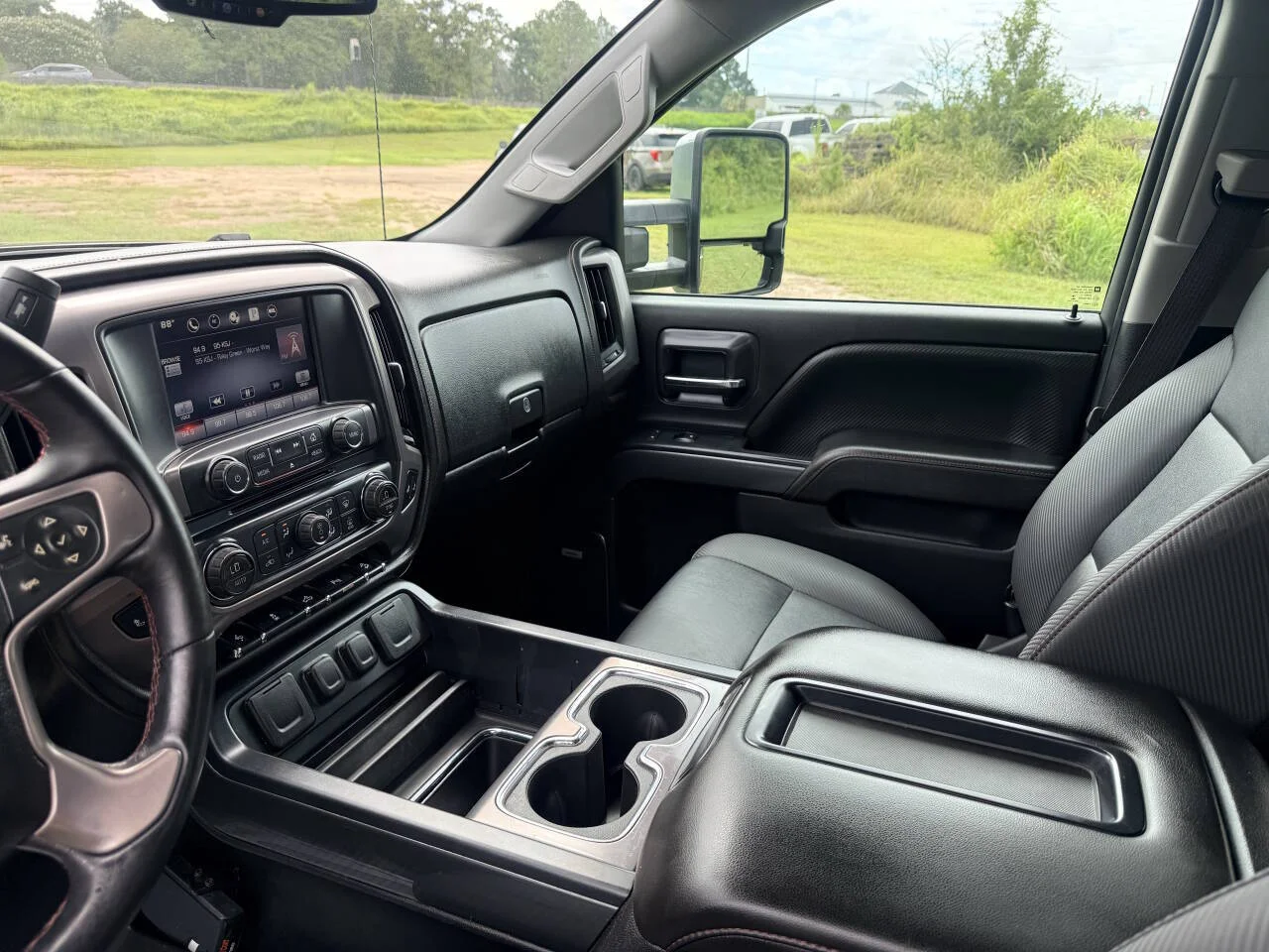 Used 2015 Gray GMC SLT 4x4 4dr Crew Cab 5.8 ft. SB image 13