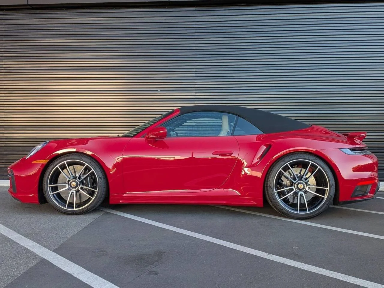 Certified Used 2023 Red Porsche Turbo S image 2