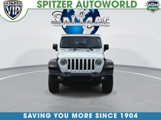 Used 2022 White Jeep Unlimited Sport S image 4