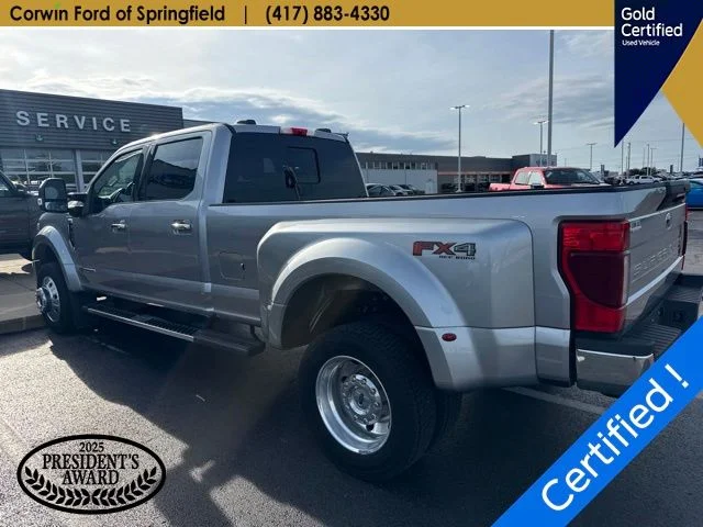 Used 2021 Iconic Silver Metallic Ford Lariat image 4