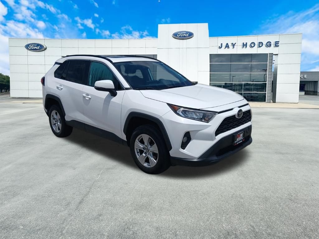 Used 2021 White Toyota XLE image 1